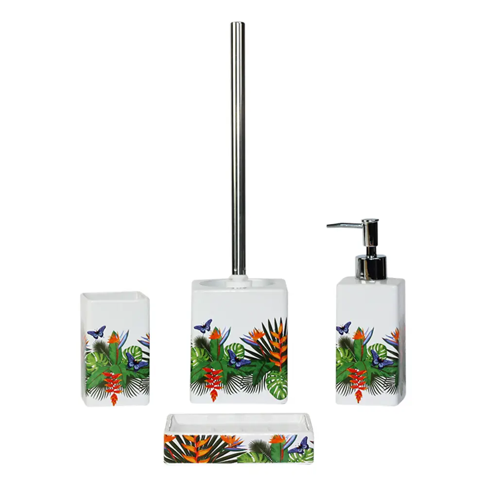 Дозатор для жидкого мыла «Tropics», керамика SWENSA STLM-2097048 - Вид №1