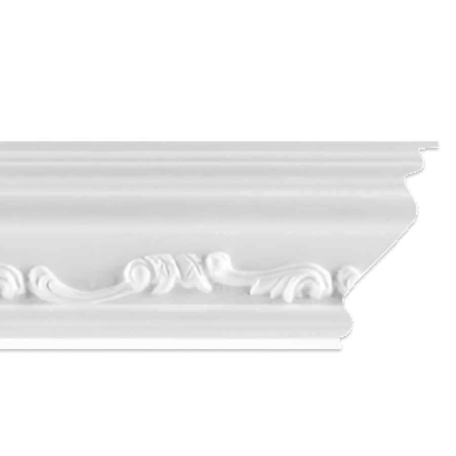 Плинтус потолочный инжекционный D 108/80 (35 шт. в упак.) Decor Ek STSR-2019