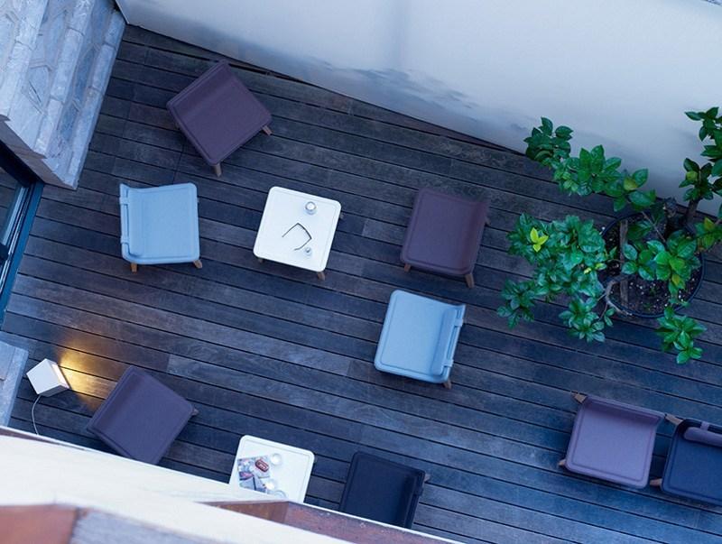 ALKI Квадратный журнальный столик из дуба Laia sun-id-1460768 - Вид №2