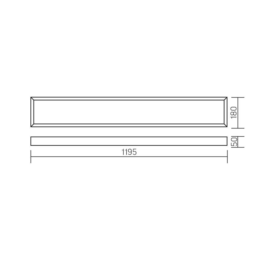 Панель светодиодная Varton 1195/180/50 OPL 35 Вт 1195x180 мм 3500 K IP40 82656392 STLM-2126109  - Вид №8
