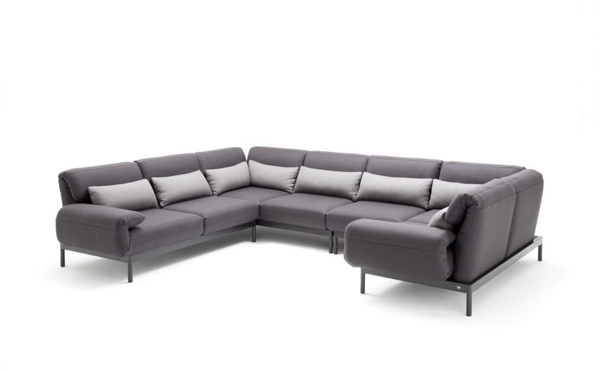 Rolf Benz Модульный угловой диван из ткани Rolf benz 380 plura sun-id-1487145 - Вид №2