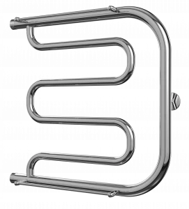 4620768881282 ЭКОНОМ Фокстрот AISI 32х2 500х500 Полотенцесушитель TERMINUS RAL 9005 матовый