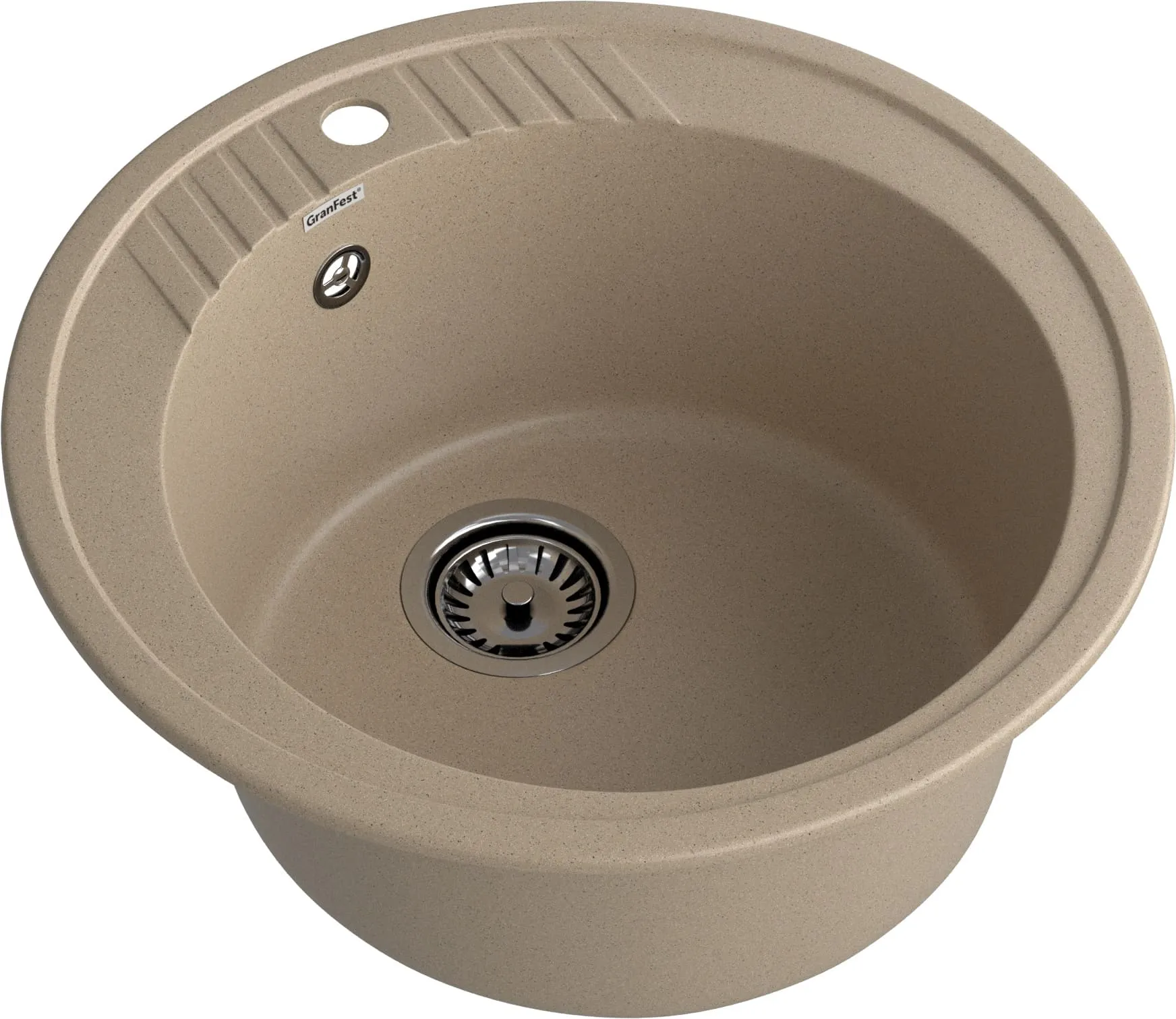 Кухонная мойка Искусственный камень RONDO S610 GranFest R-520-S610 - Вид №2