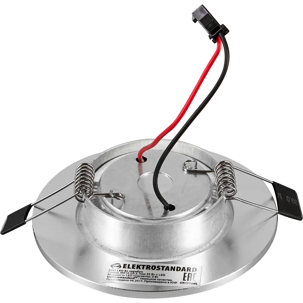 Спот встраиваемый Elektrostandard 9902, 3 Вт, цвет хром 18614107 STLM-2209036  - Вид №3