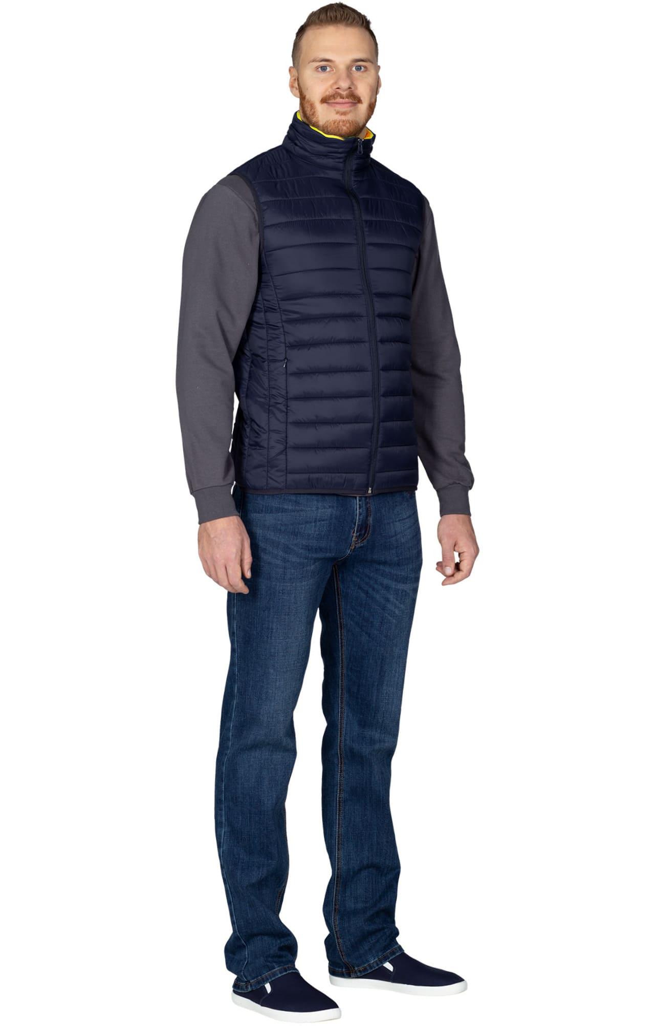 69672 Жилет стеганый  black El-Risto  Демисезонная одежда размер XS (84)  - Вид №5