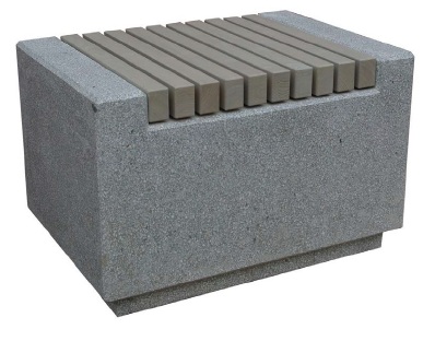 11603 Кресло ТЕМП, скамья из бетона LAB.Space  - Вид №1