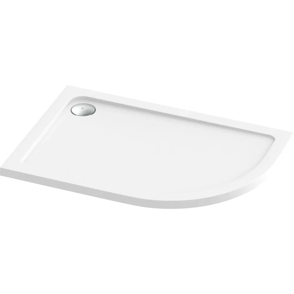Santreyd Slim — душевой поддон акриловый 1/4 круга 120×80 см 82677816 STLM-0033834