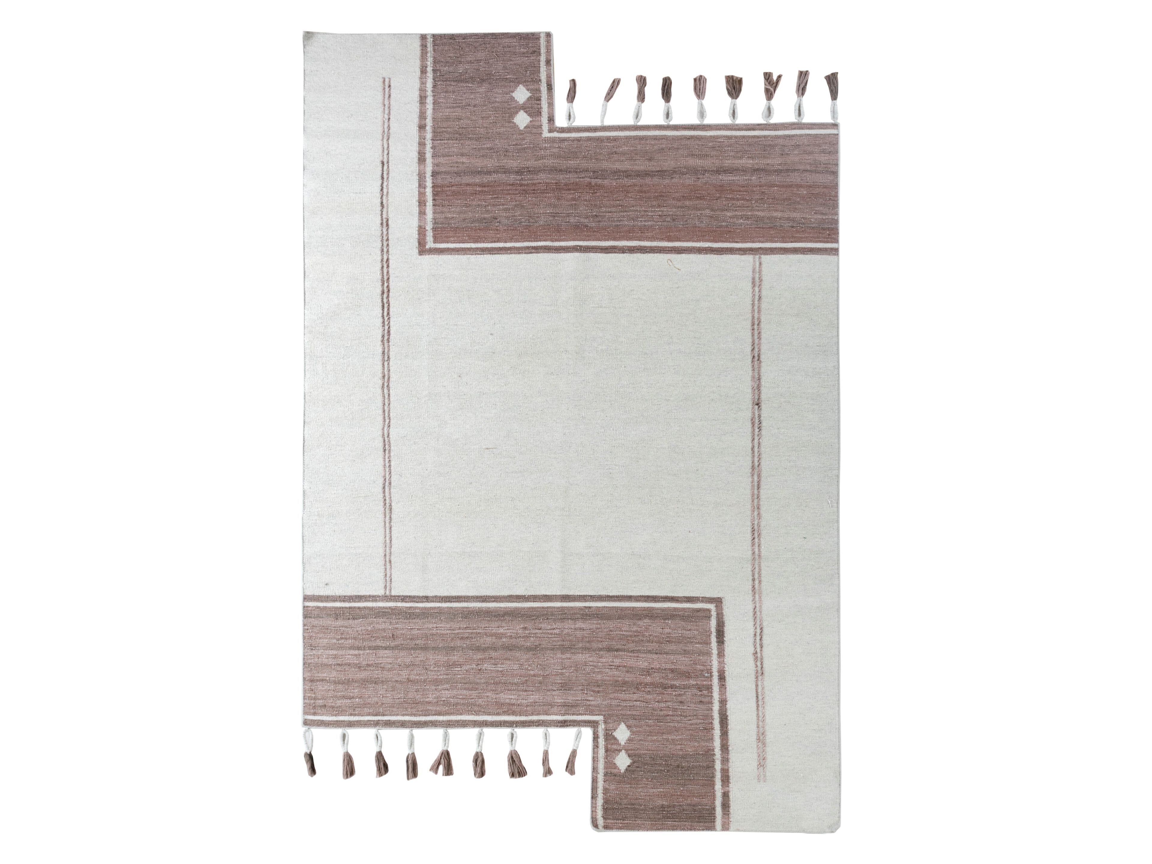 Прямоугольный ковер ручной работы из шерсти Jaipur Rugs Nomadic Threads ARCH-00131663 - Вид №1