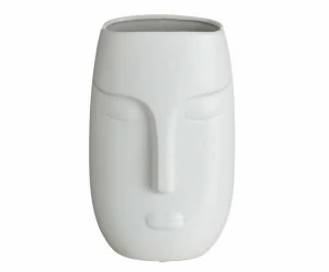 Ваза Face белого цвета TO4ROOMS - 213339 Белый