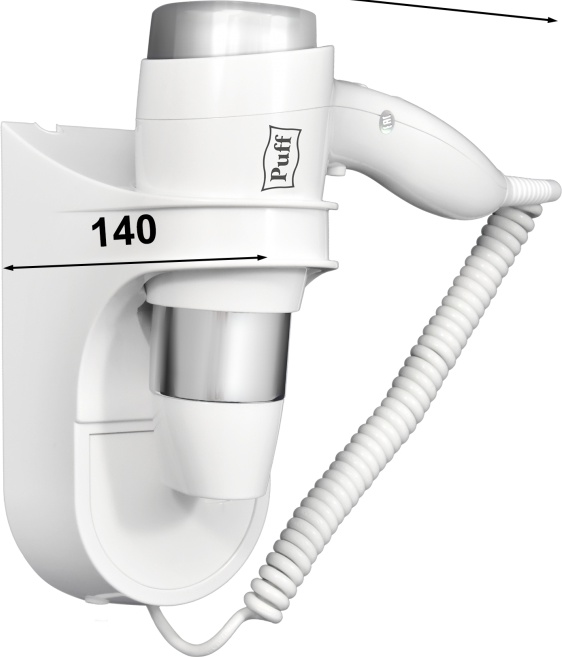 1405.003 Фен для волос 1600 PUFF  - Вид №8