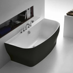 Акриловая ванна BelBagno BB74-NERO