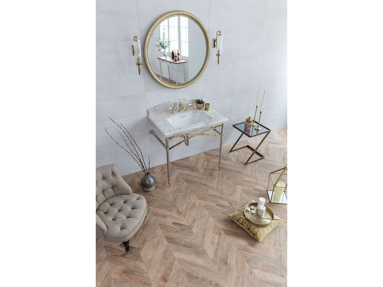 Пол из керамогранита под дерево Kaleseramik плитка ARCH-00052821 - Вид №3