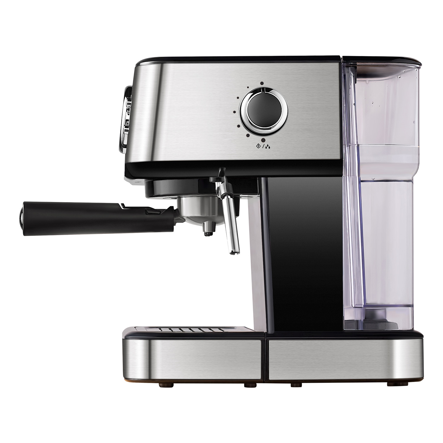 9156827 Кофеварка рожковая Hibrew CM5403 серебристый STDN-0042990 - Вид №3