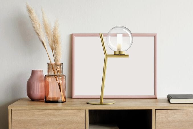 Настольная лампа из боросиликатного стекла Miloox Camely ARCH-00019015 - Вид №2