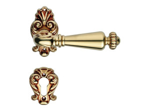 Классическая латунная ручка с насадкой