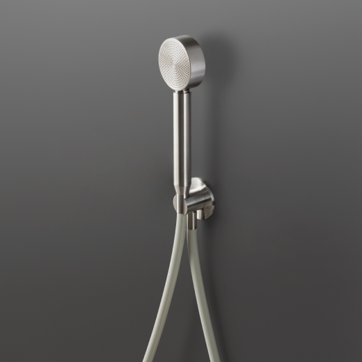 Круглый ручной душ диаметр 70 мм с кронштейном и подключение воды  LTZ90 CEADESIGN  - Вид №1