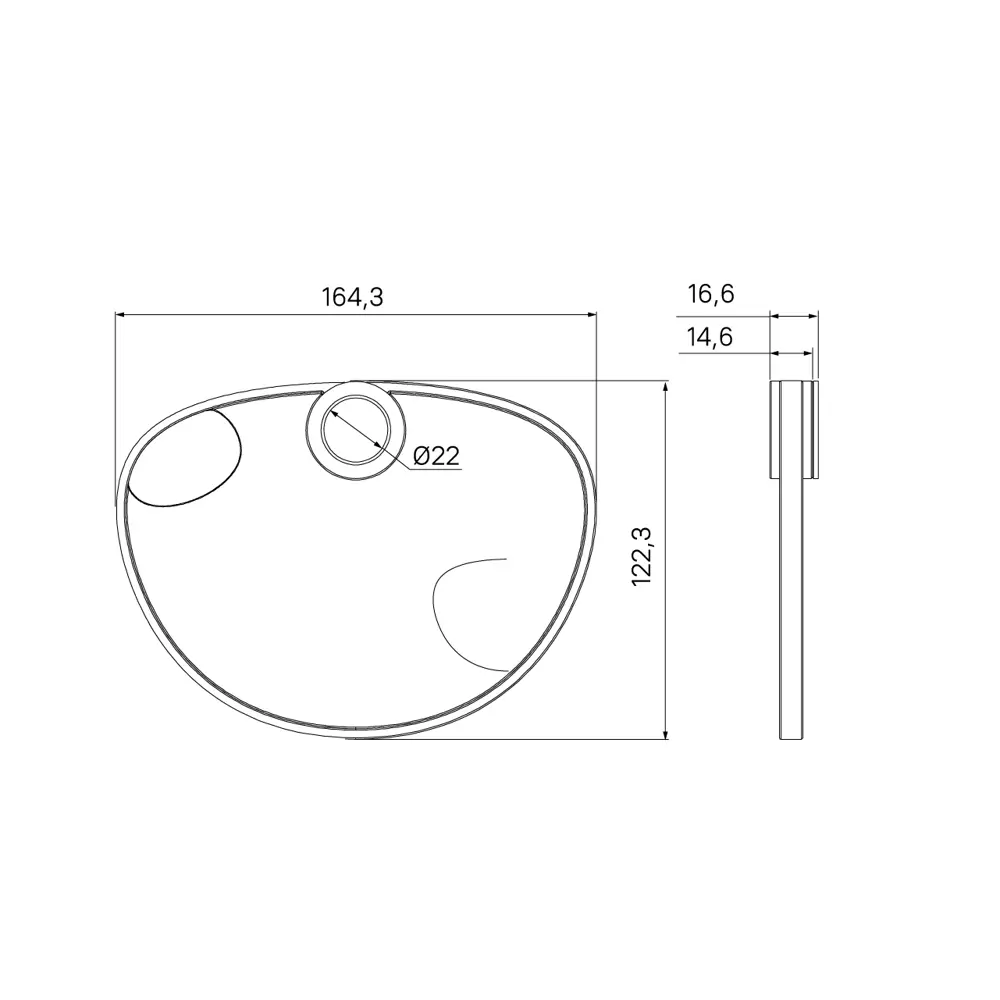 Мыльница для душевой штанги Iddis Agua AGUPTRi17 пластик цвет прозрачный STLM-2075523 - Вид №4