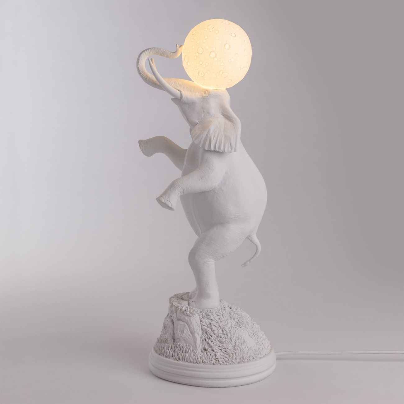 Настольная лампа Elephant от Seletti 14878 SELETTI ЖИВОТНЫЕ, СЛОН 244945 Белый  - Вид №6