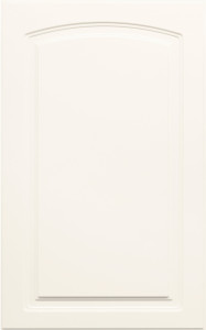 Фасады для кухни Классика Фрезеровка «Арка+» Белый глянец №2111