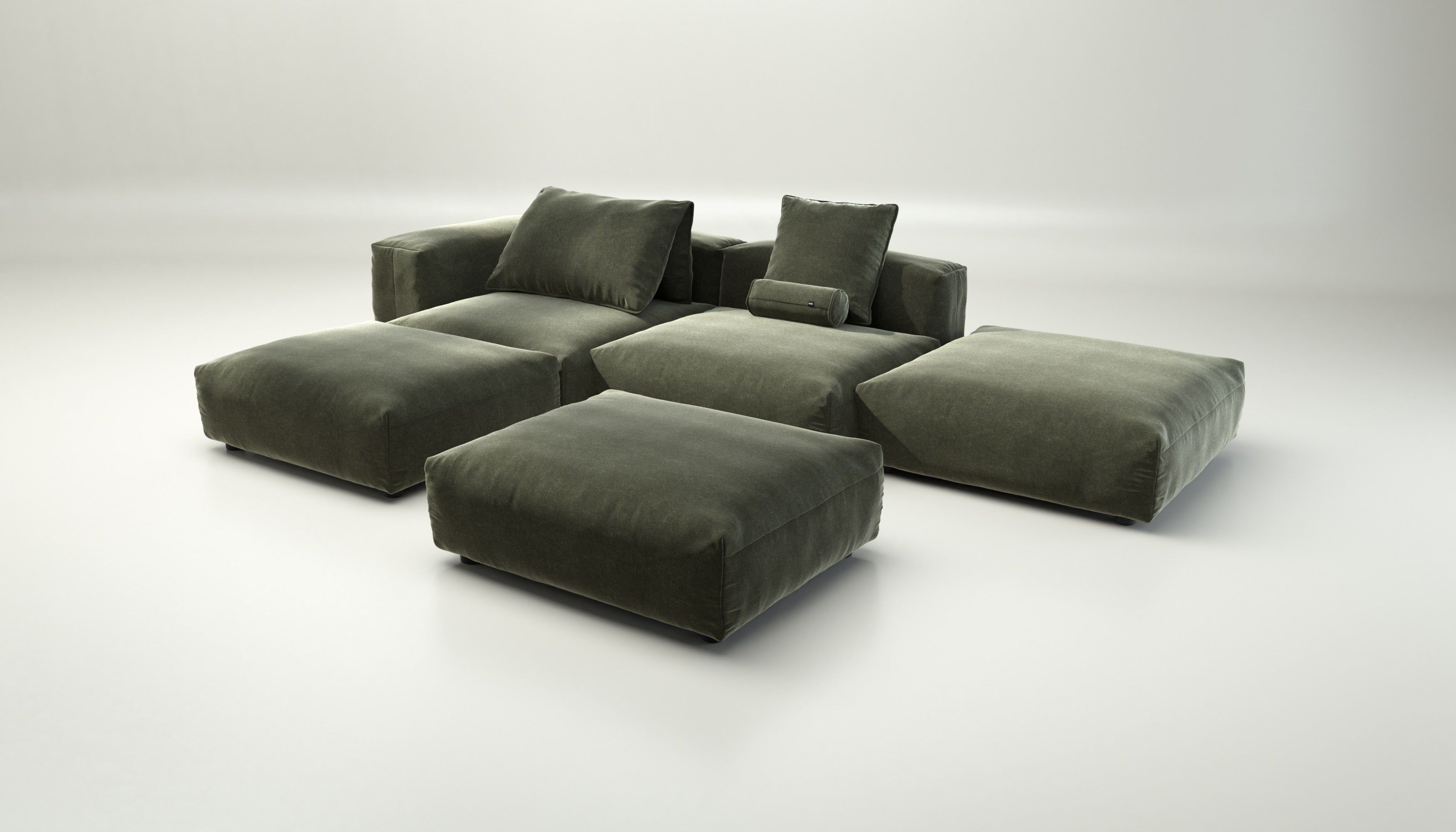 Двухсторонний модульный диван vetsak Suave ARCH-00024041 - Вид №26