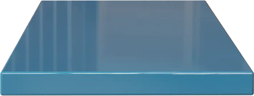 Столешница для ванной Scandi SC60SO 60×47 см из литьевого мрамора синий океан 89348967