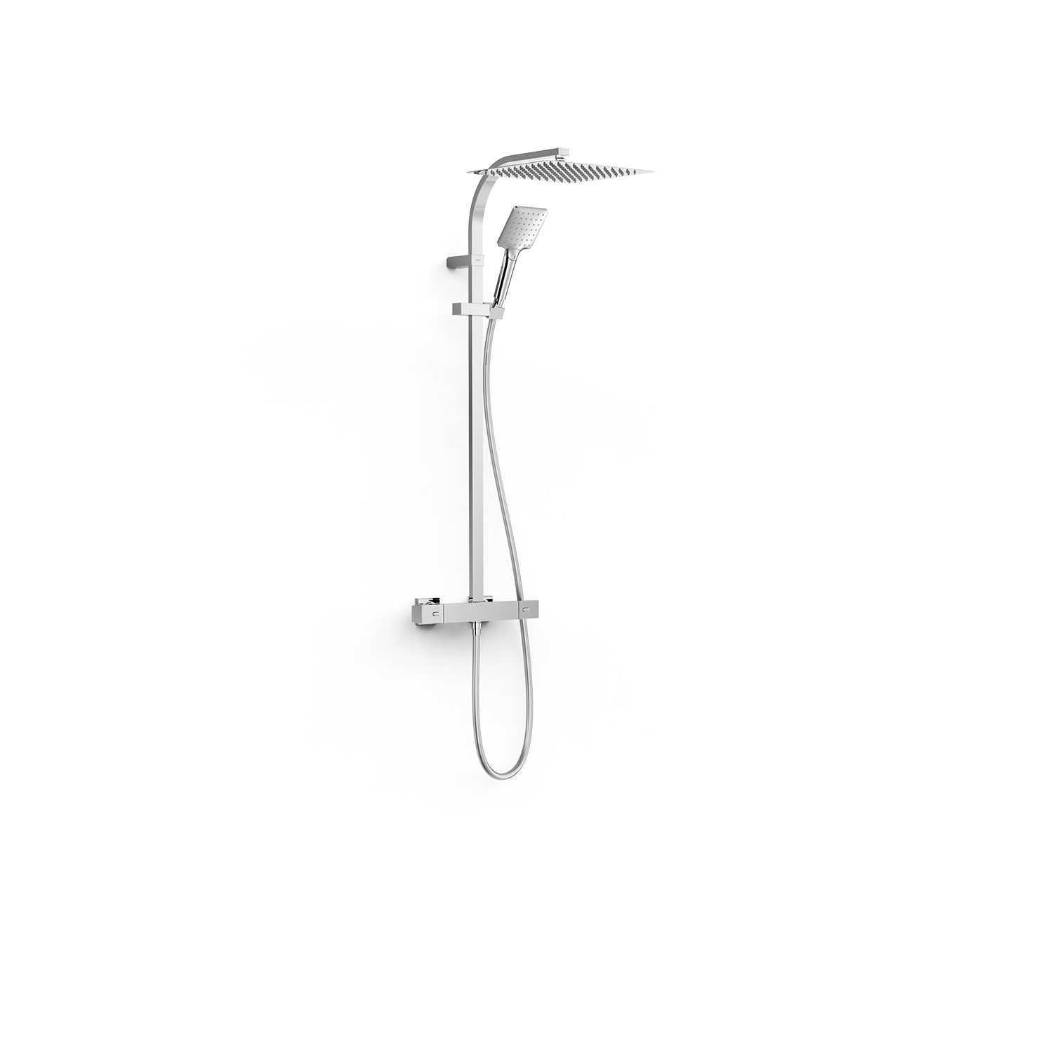 НАСТЕННЫЙ 2-полосный настенный термостатический смеситель для душа-19039309 TRES Thermostatic