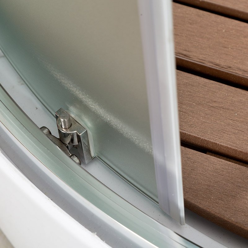 D08S Душевая кабина DETO Серия D B01S LED BLACK - Вид №8