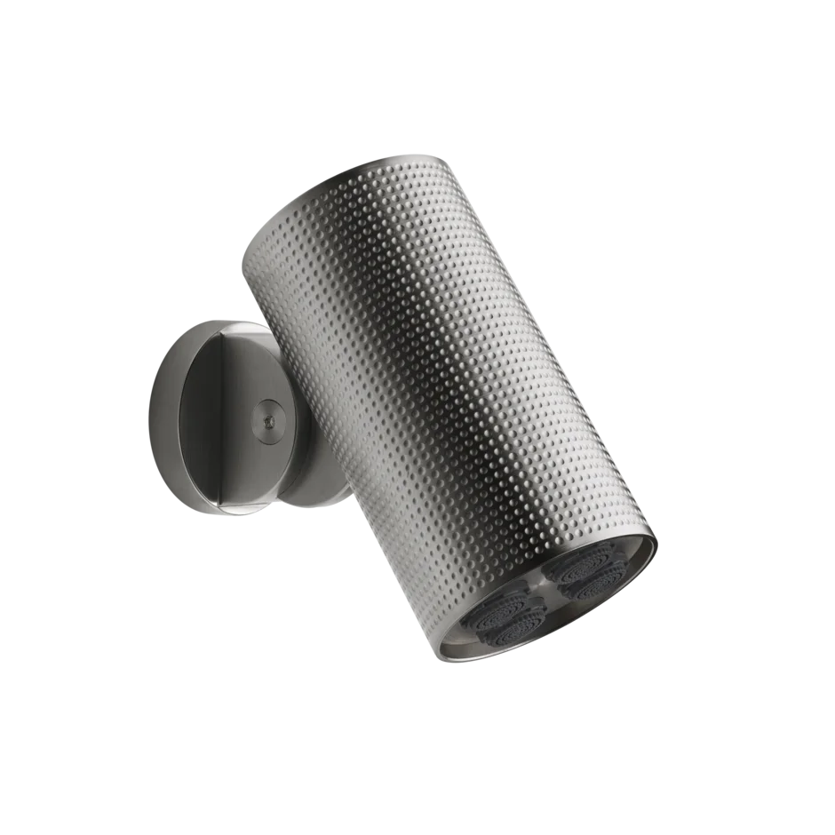 Насадка для душа 57231 239 Gessi Habito ПОЧИЩЕННАЯ ЩЕТКОЙ СТАЛЬ 57231239