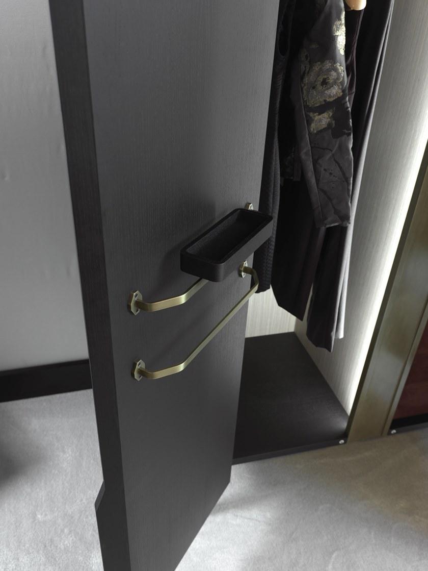 Bellotti Ezio Деревянный шкаф с ящиками, обтянутыми кожей нубук Delfi 2017-48 - Вид №3