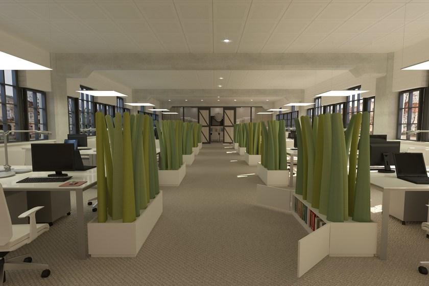 Ares Line Отдельностоящая звукопоглощающая перегородка для офиса sun-id-1402584 - Вид №1