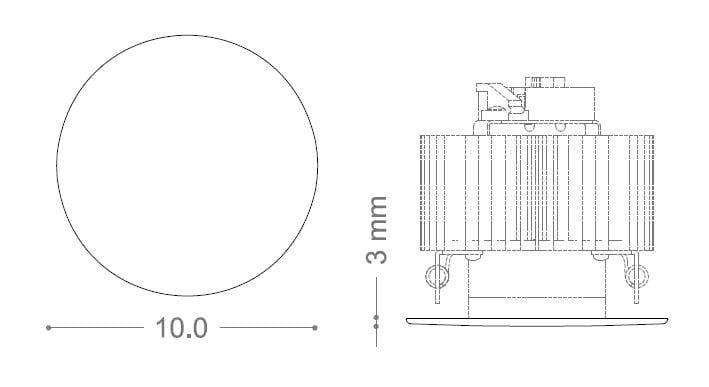 Алюминиевый светодиодный светильник PURALUCE GHOST ARCH-00032397 - Вид №7
