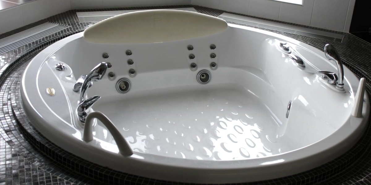 Ванна встроенная с гидромассажем "TOP" Gemini 9F43-056 Jacuzzi 9F43056 - Вид №1