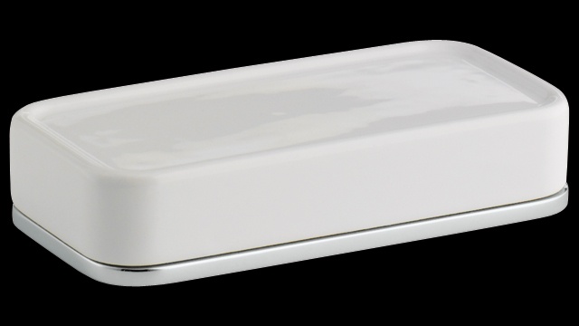 AT722 Мыльница в ванную, настольная, керамическая bagno&associati ALTISSIMA Bagno & Associati