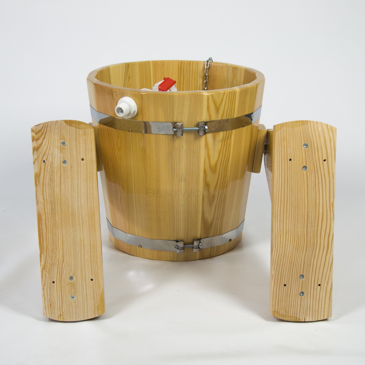 138 Обливное устройство из лиственницы 12 литров (лиственница натуральная) Alyarus  - Вид №5