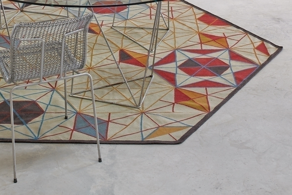 002426 Ковер шестиугольный GAN Hexa - Вид №2