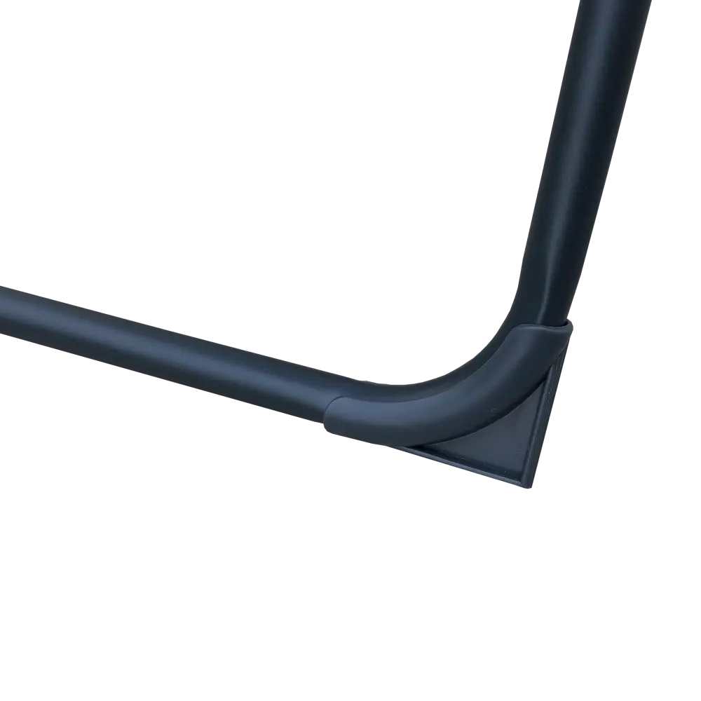 Шезлонг складной Naterial Fiesta 142x60x99 см сталь/ текстилен черный Santreyd STLM-2109425 - Вид №9