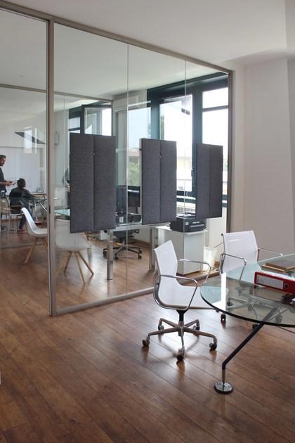 Slalom Акустическая стеновая панель из огнестойкого полиэфирного волокна Ecorange sun-id-1345068 - Вид №8