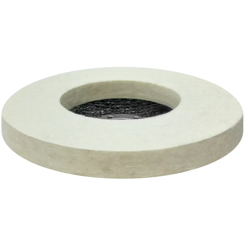 Войлочный полировальный круг Vertextools 125 мм для профессиональной обработки поверхностей 85976515 STLM-0066085 - Вид №2