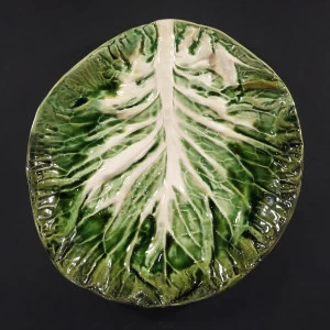 Тарелка «Лист салата» Фиолетовый