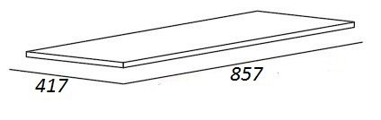 Мебель для ванной CEZARES CADRO 90 одноярусная  - Вид №3