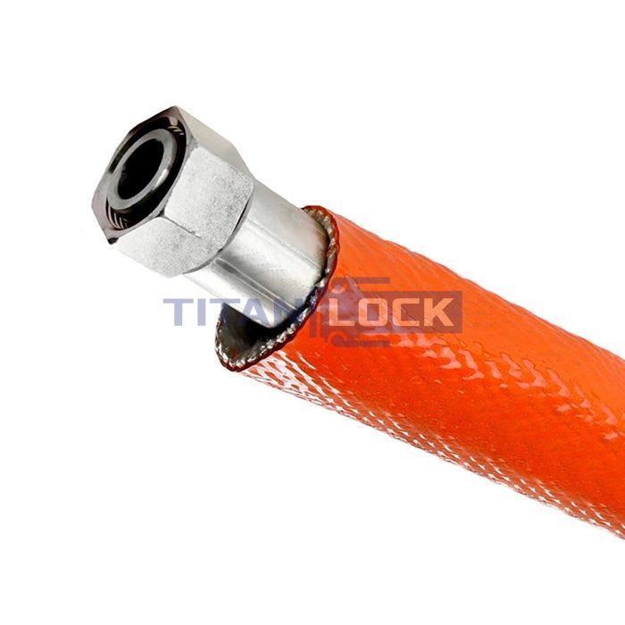 Термозащитный рукав "EQUATOR", внутр.диам. 110 мм, +260 град. (до +1650 град., PYROJACKET), TL110EQ TITAN LOCK  - Вид №2