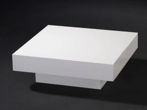 VGnewtrend Низкий квадратный журнальный столик для гостиной Cadeau