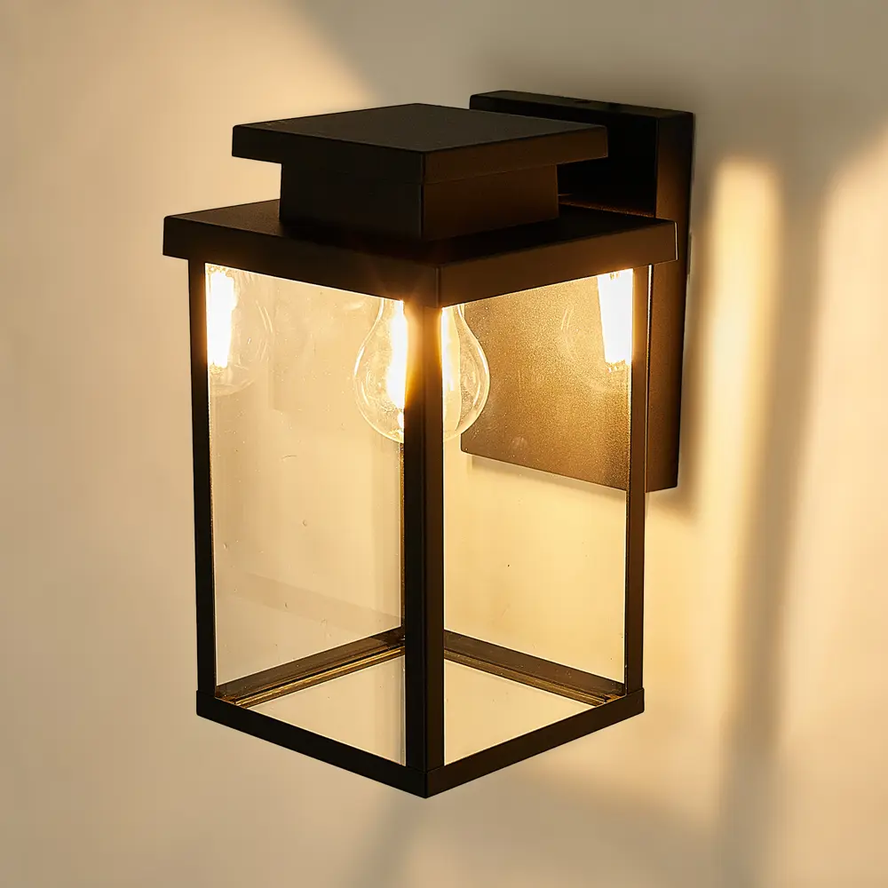 Светильник уличный настенный KREAFORTA Bulaon 60 Вт IP44 цвет черный STLM-2029652 - Вид №3