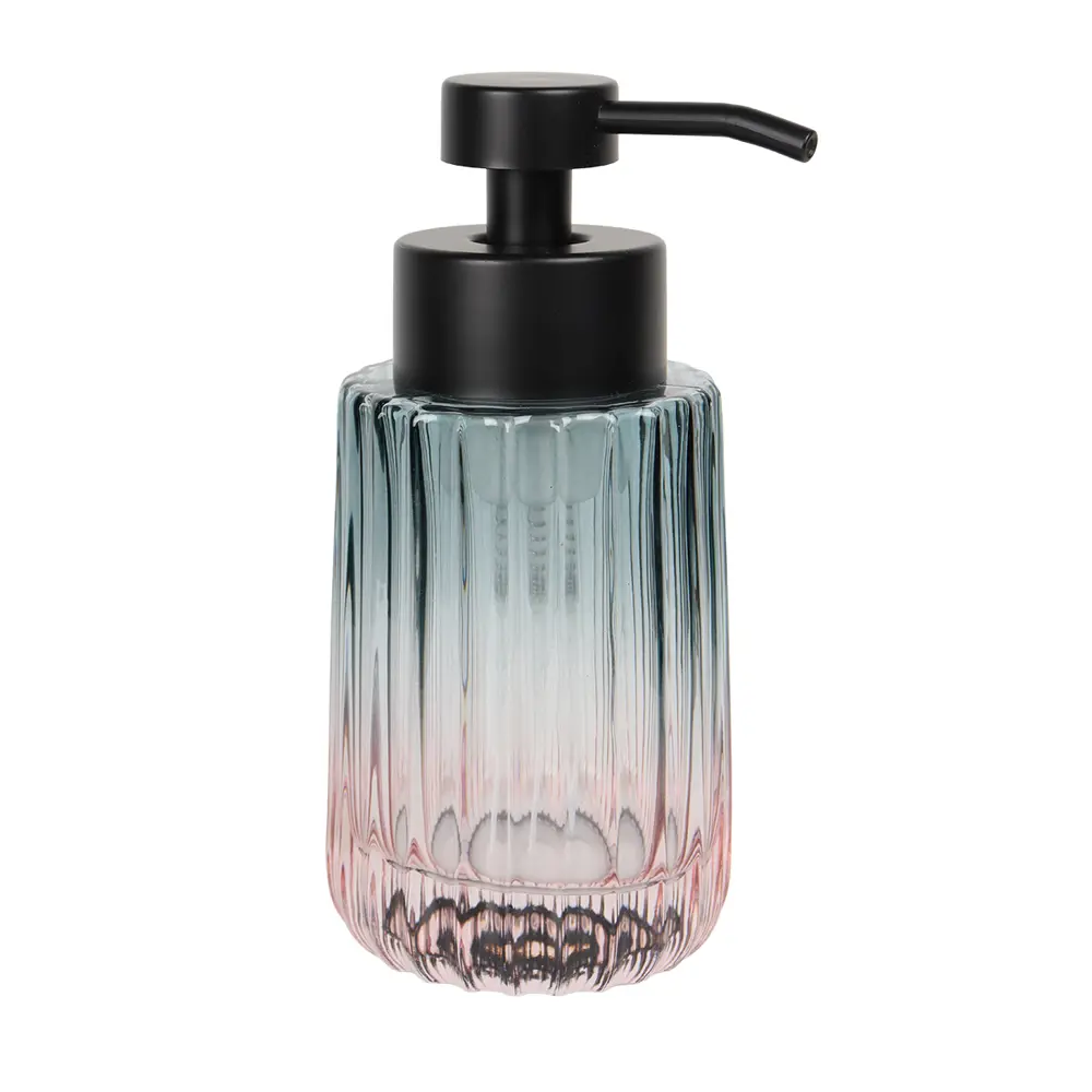 Дозатор для мыла санрайз стекло розово-голубой Santreyd STLM-2188974 - Вид №1