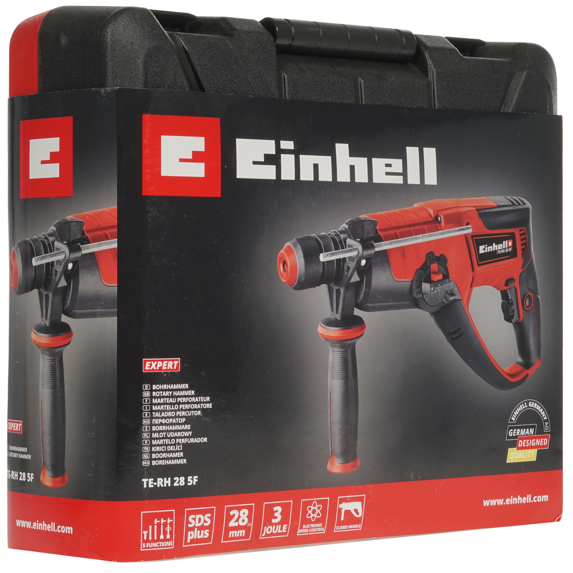 Перфоратор Einhell TE-RH 28 5F 5322654 STDN-0002649 - Вид №7