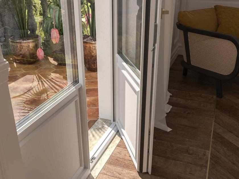 CARMINATI SERRAMENTI Распашная деревянная дверь Skyline system sun-id-1361081 - Вид №4