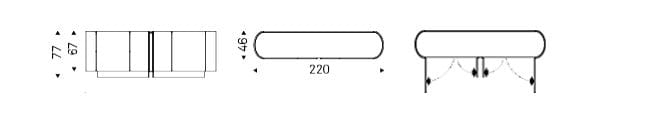 Деревянный шкаф с распашными дверями Cattelan italia DYNASTY ARCH-00029059 - Вид №9