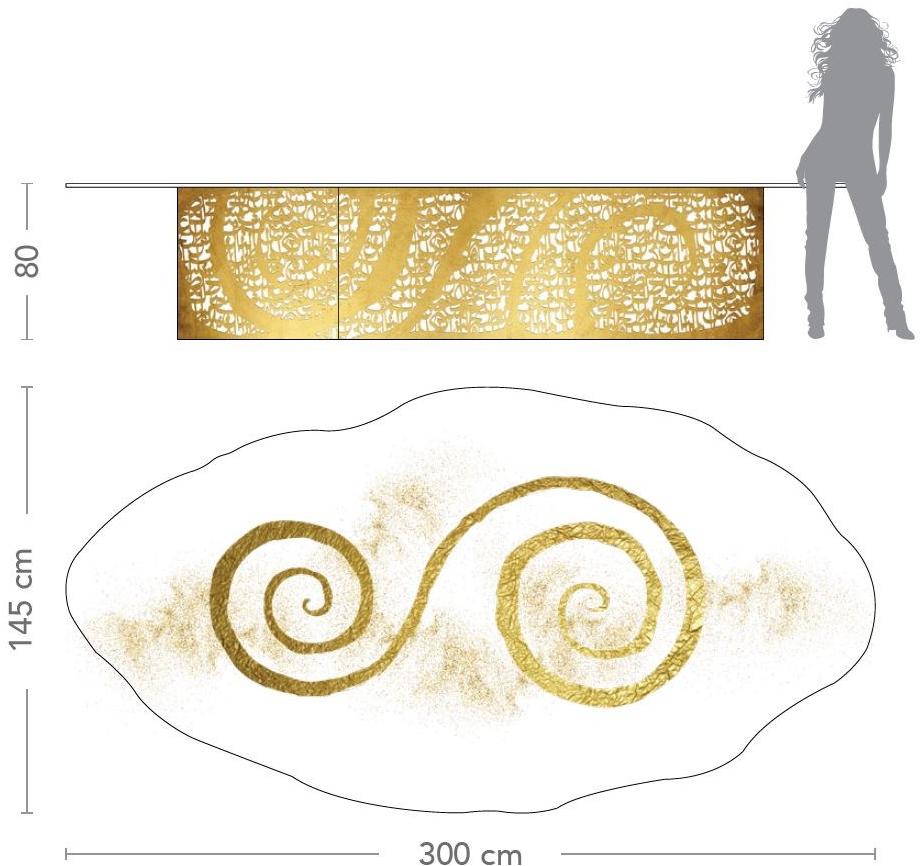 Unica by Tecnotelai Овальный стол из нержавеющей стали в современном стиле Harem sun-id-1410387 - Вид №1