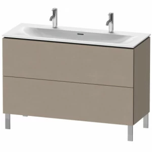 LC659907575 Тумбочка напольная L-Cube #LC6599 1220 x 481 мм Лен, декор