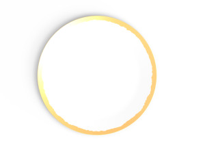 Фарфоровая сервировочная тарелка